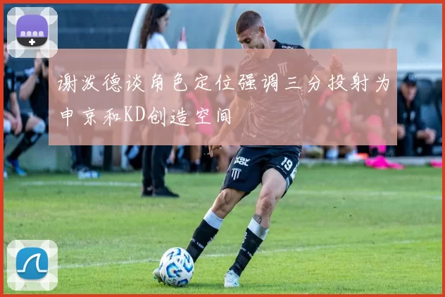谢泼德谈角色定位强调三分投射为申京和KD创造空间